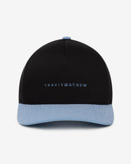 Black Travis Mathew Main Port Snapback Hat