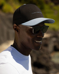 Black Travis Mathew Main Port Snapback Hat