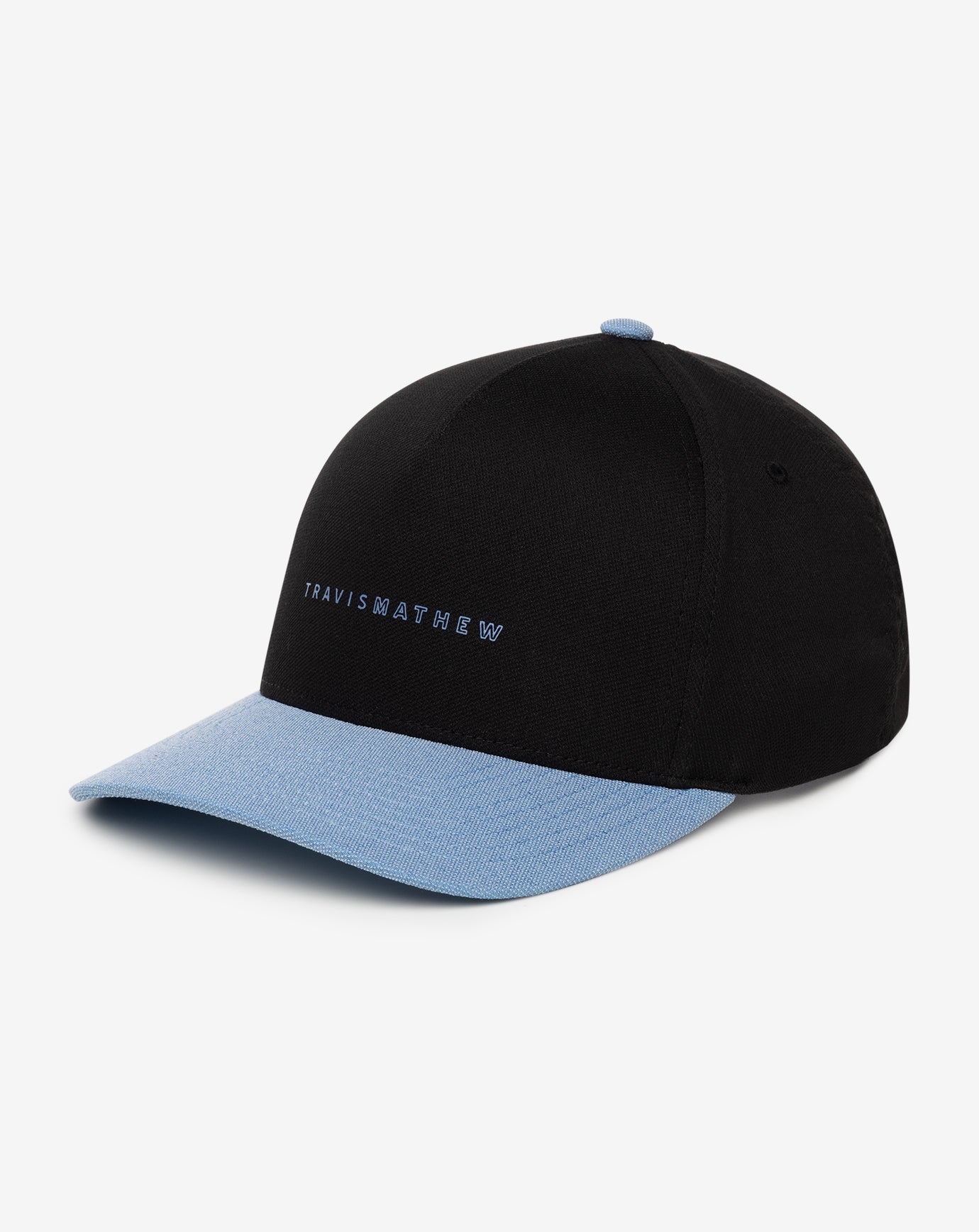 Black Travis Mathew Main Port Snapback Hat