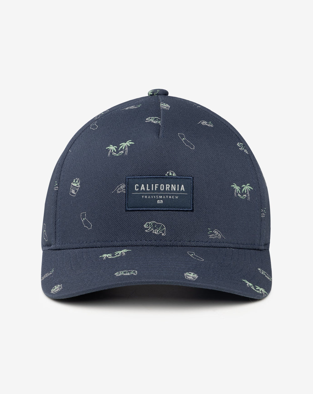 Blue Nights Travis Mathew Sausalito Snapback Hat