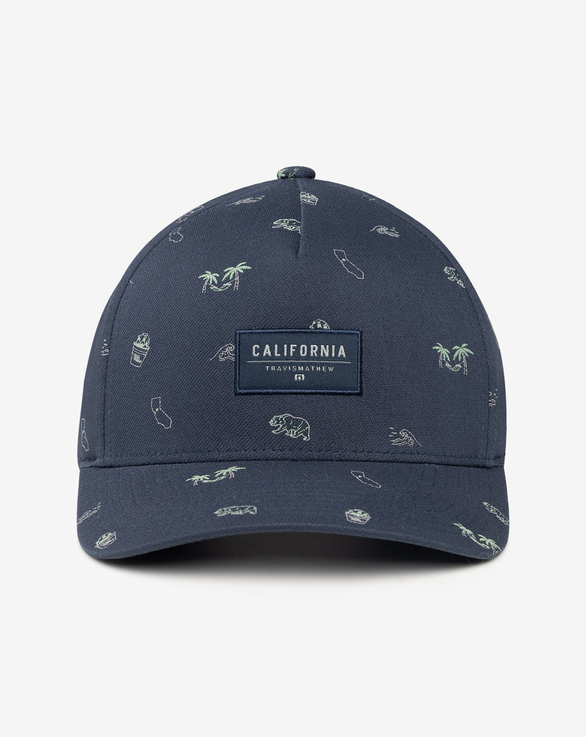 Blue Nights Travis Mathew Sausalito Snapback Hat