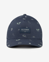 Blue Nights Travis Mathew Sausalito Snapback Hat