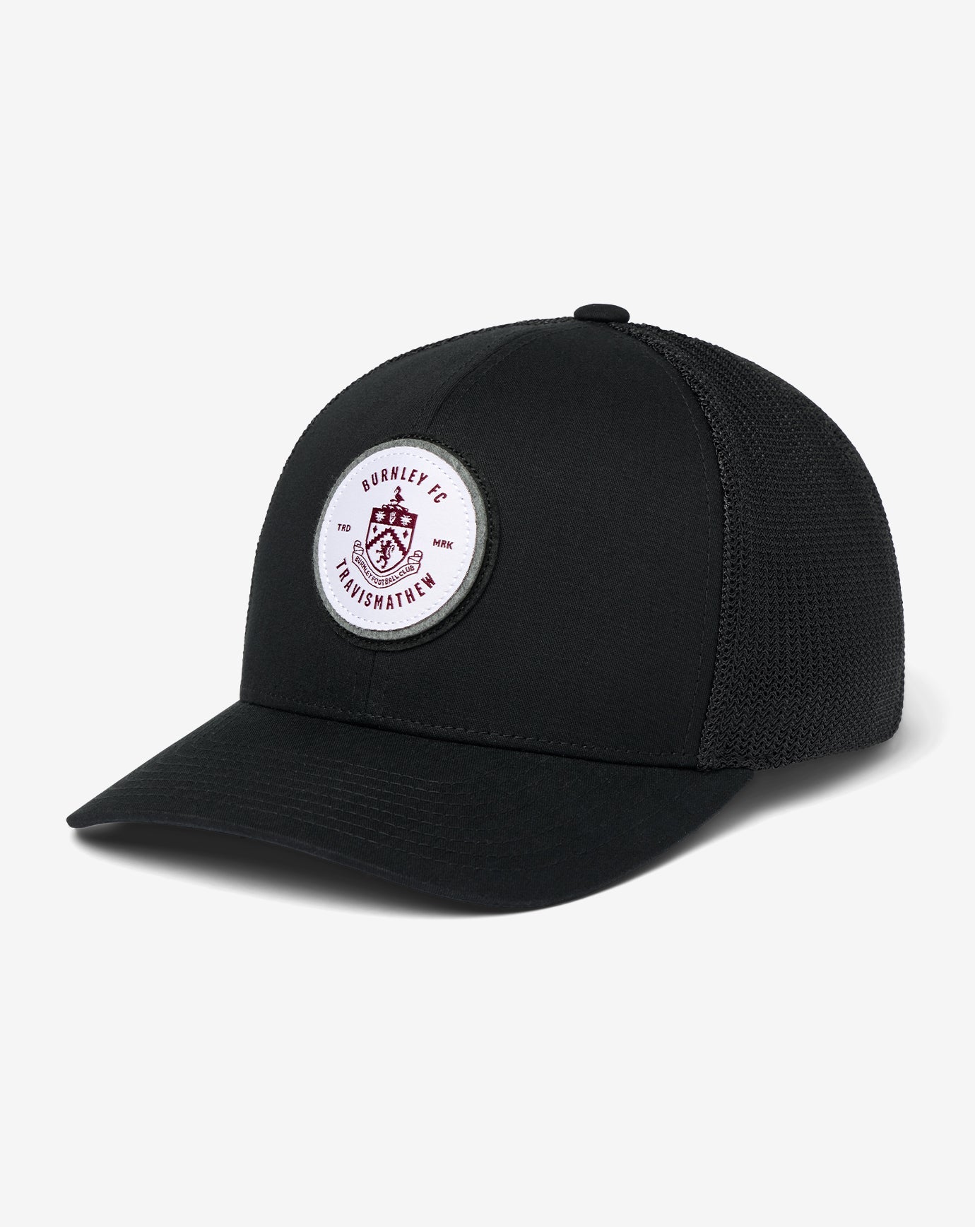 Black Travis Mathew Burnley Shorthanded Snapback Hat