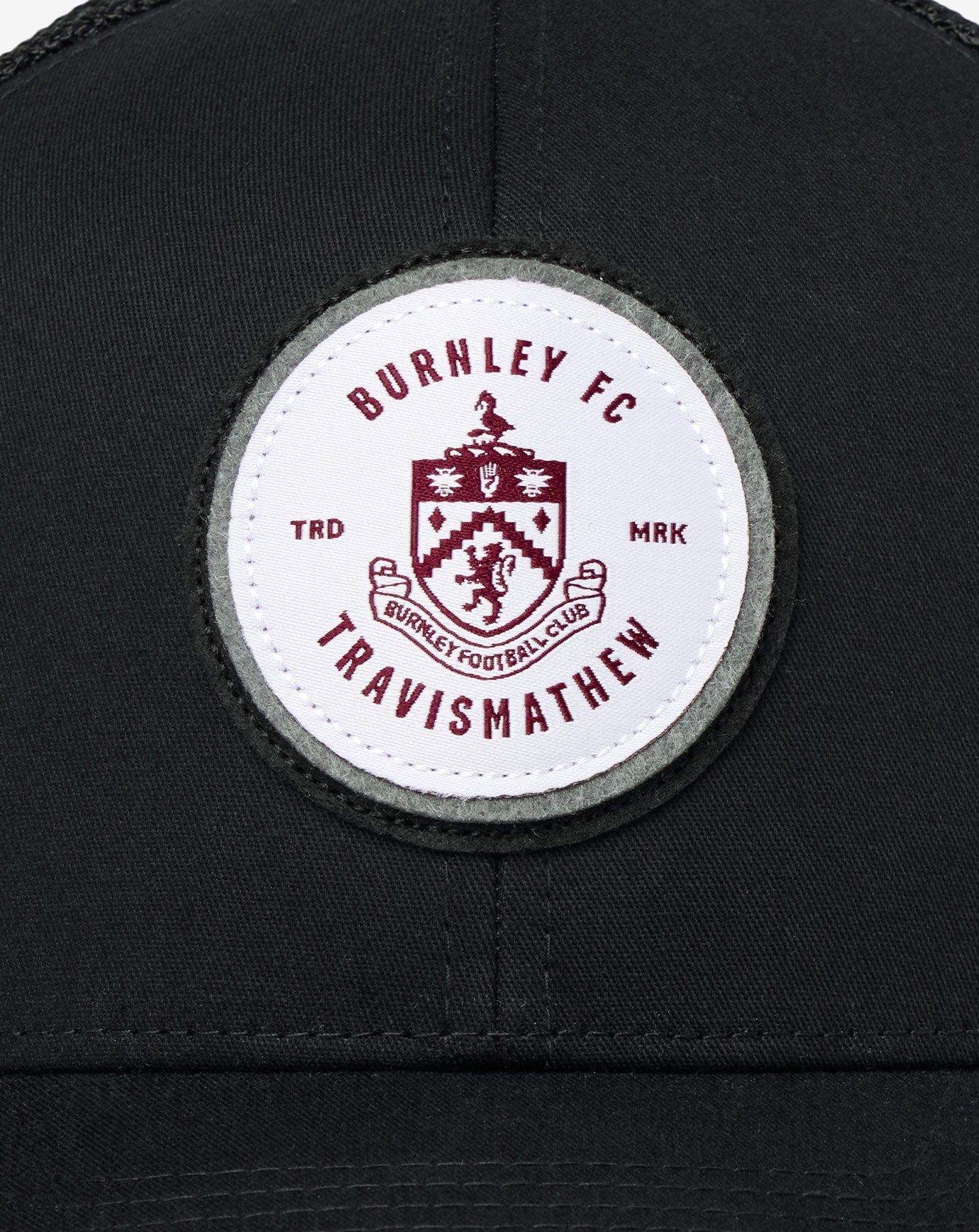 Black Travis Mathew Burnley Shorthanded Snapback Hat