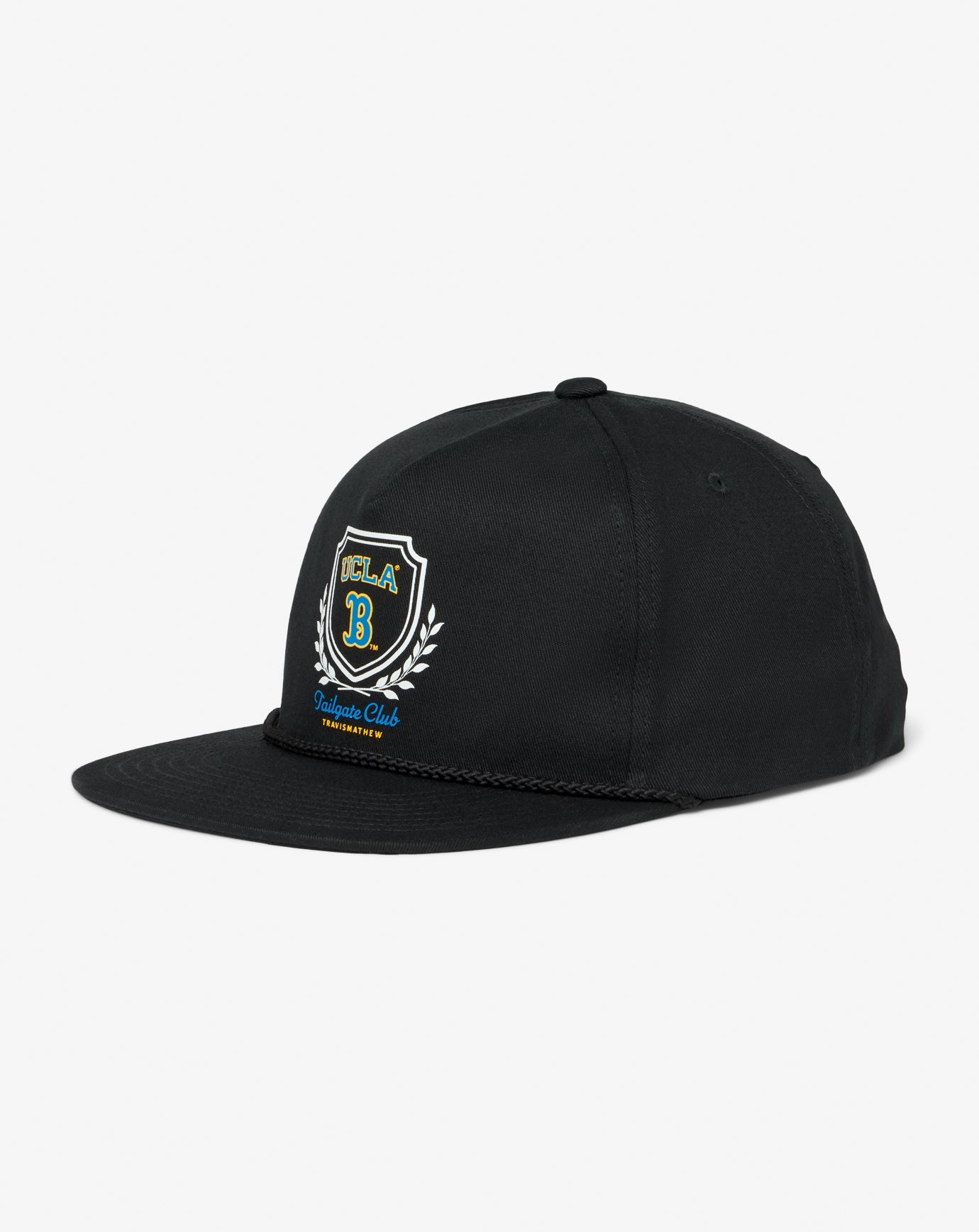 Black Travis Mathew UCLA Stadium Snapback Hat
