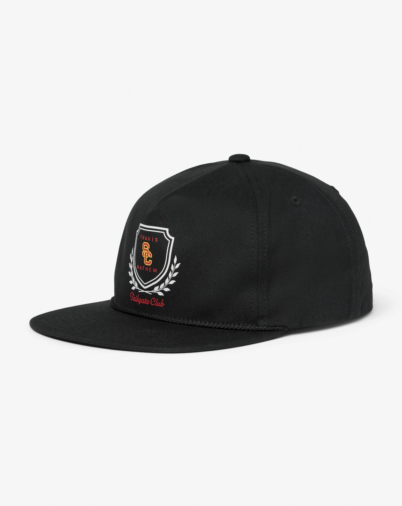 Black Travis Mathew USC Stadium Hat Snapback Hat