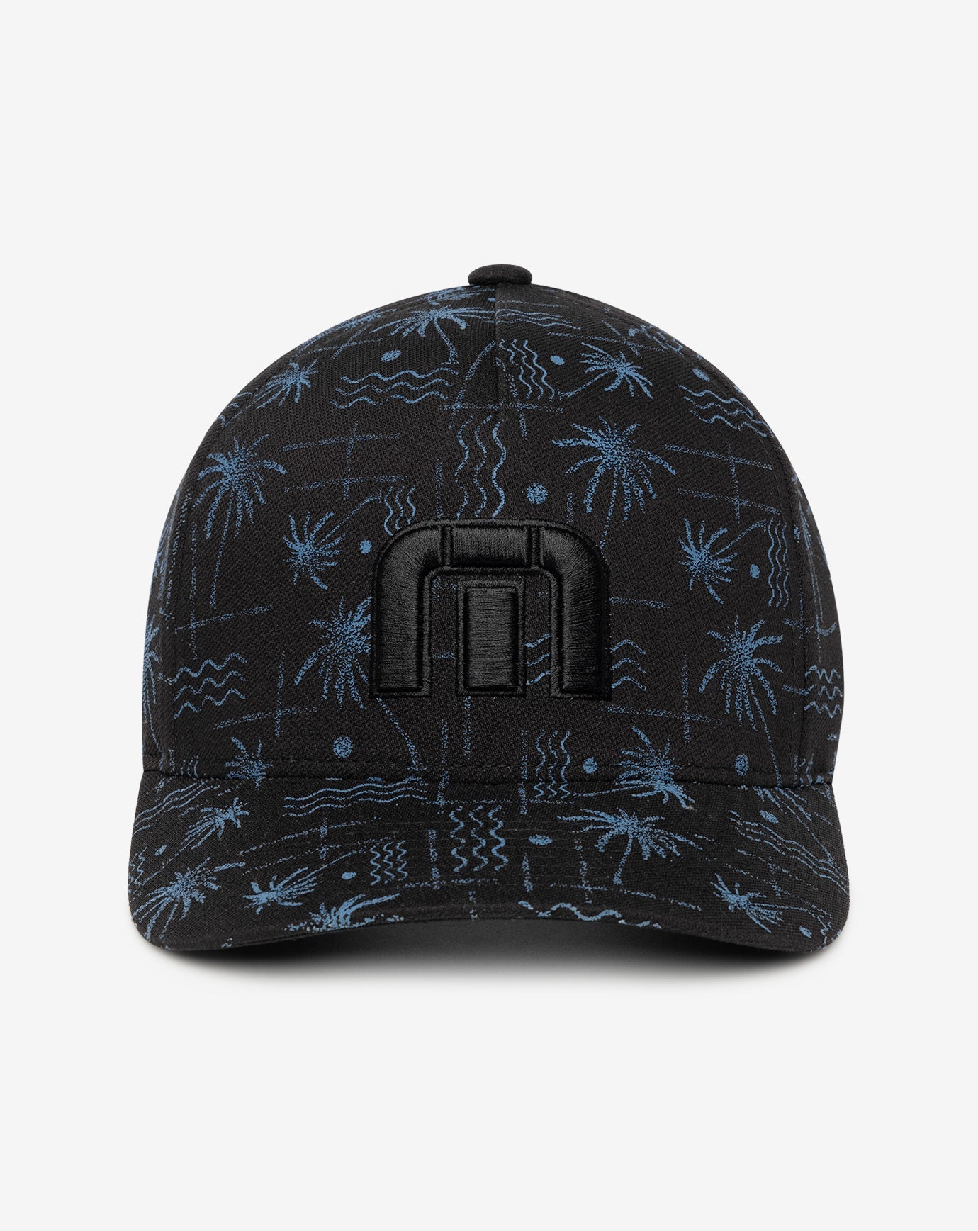 Black Travis Mathew Dorsal Fin Snapback Hat