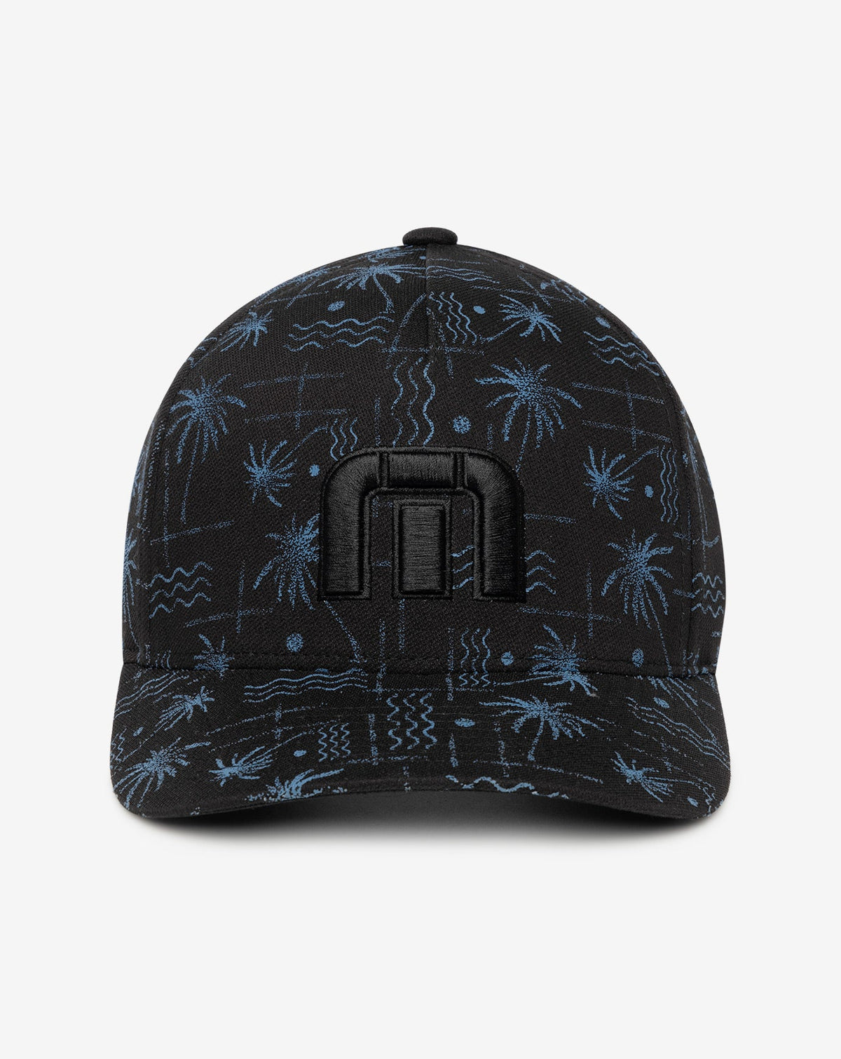 Black Travis Mathew Dorsal Fin Snapback Hat