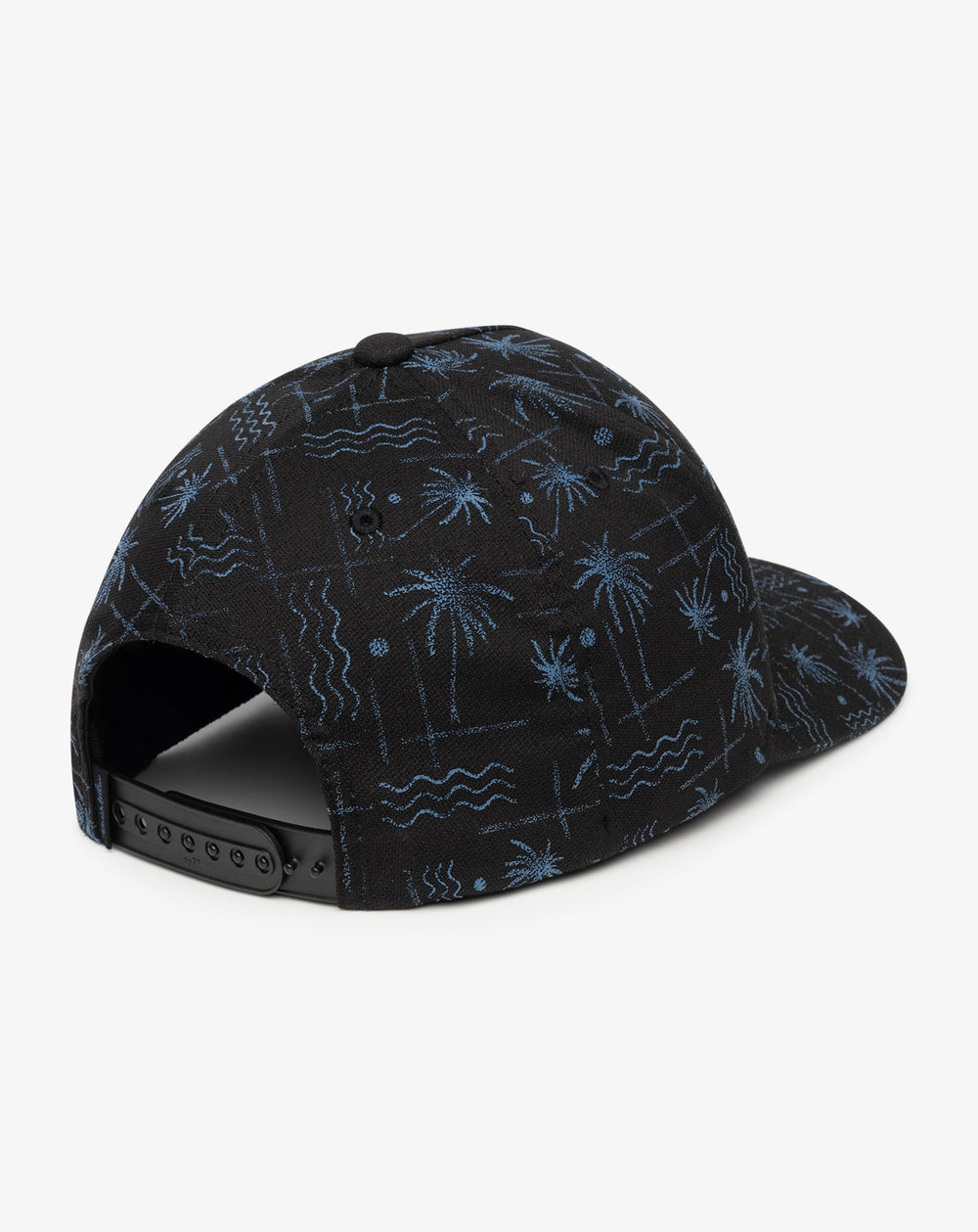 Black Travis Mathew Dorsal Fin Snapback Hat