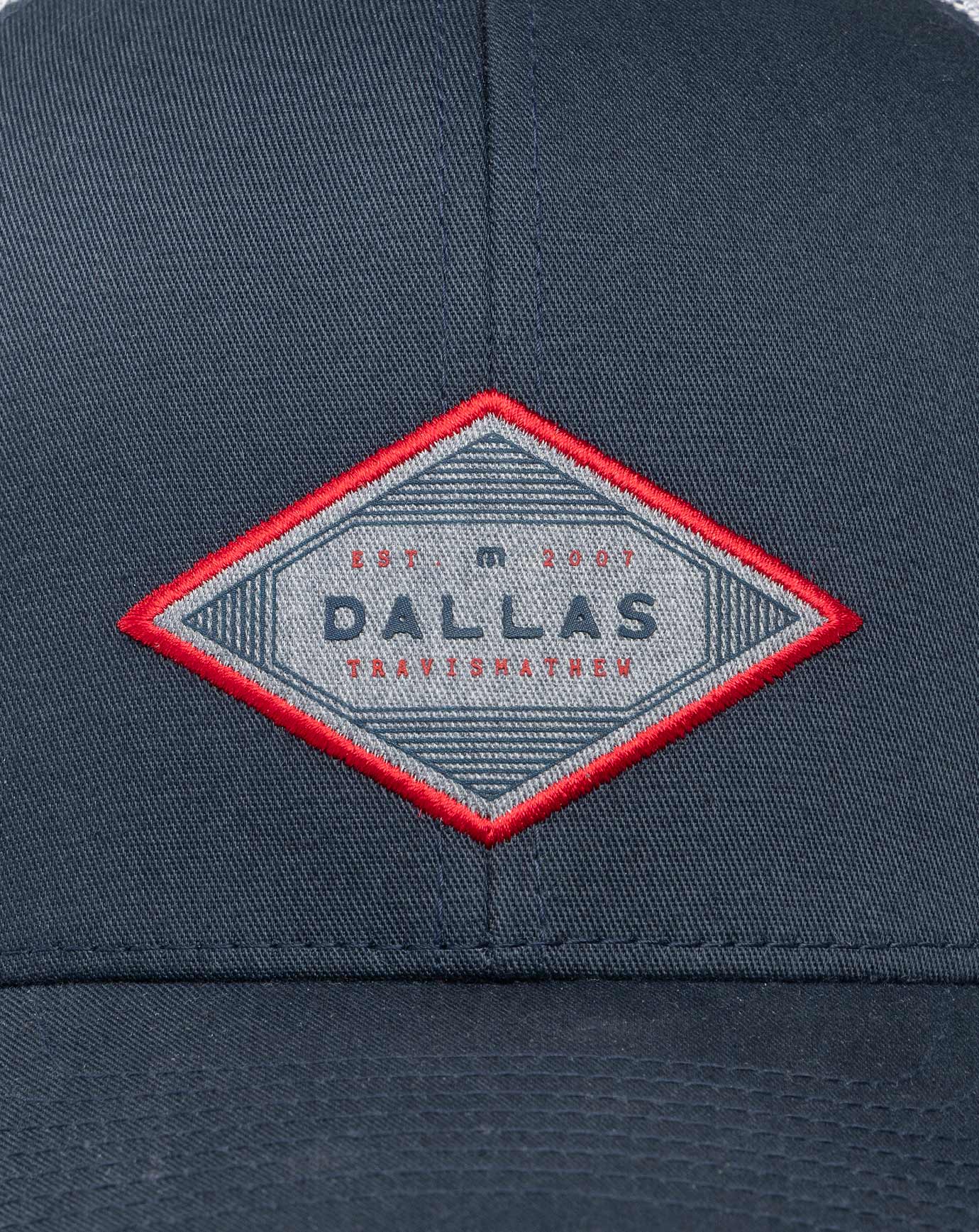 Navy Travis Mathew Bellville Dallas Snapback Hat