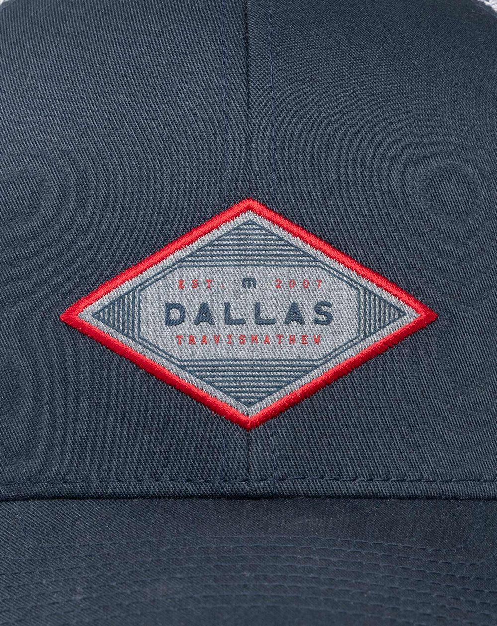 Navy Travis Mathew Bellville Dallas Snapback Hat