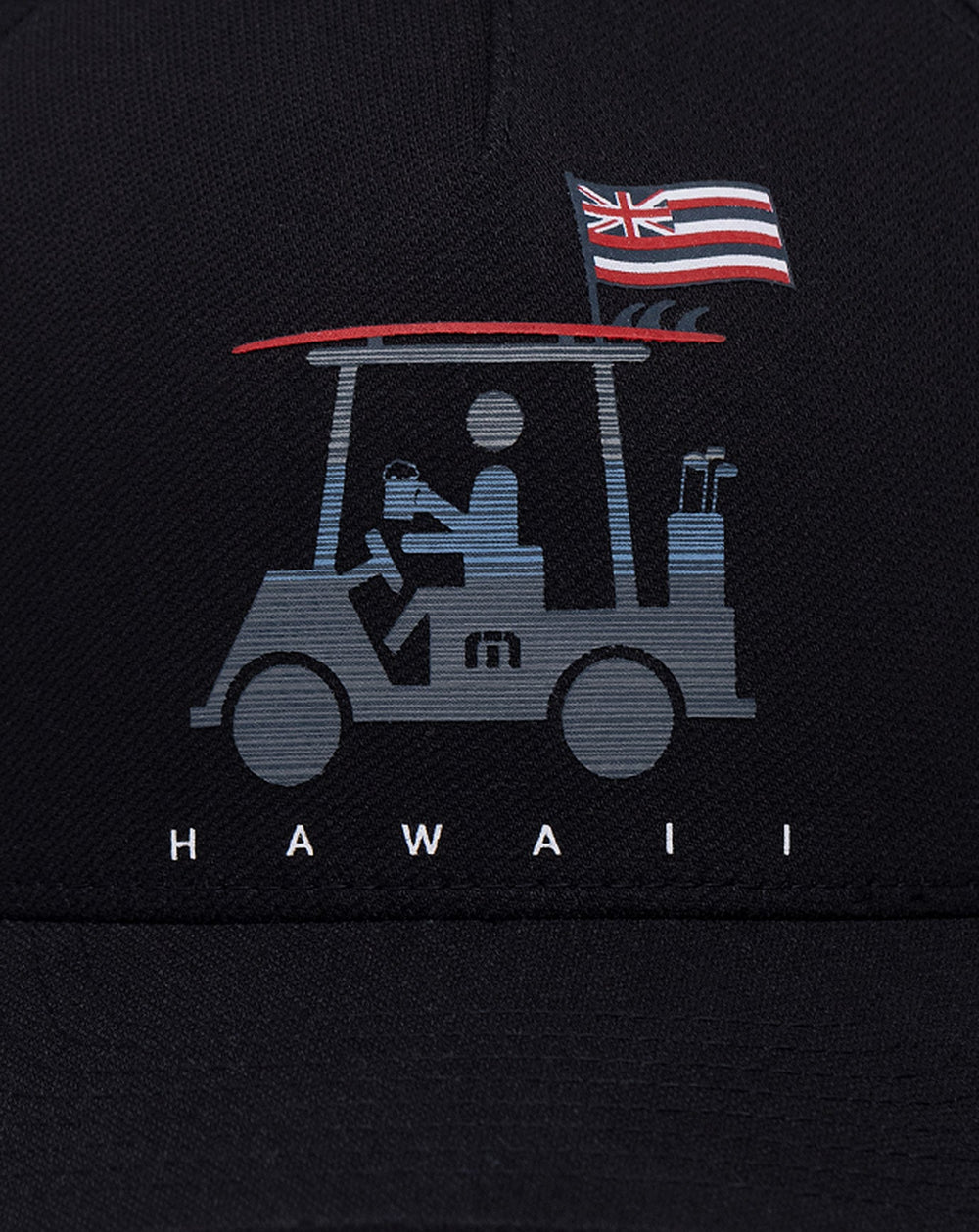 Black Travis Mathew Northern Point Snapback Hat