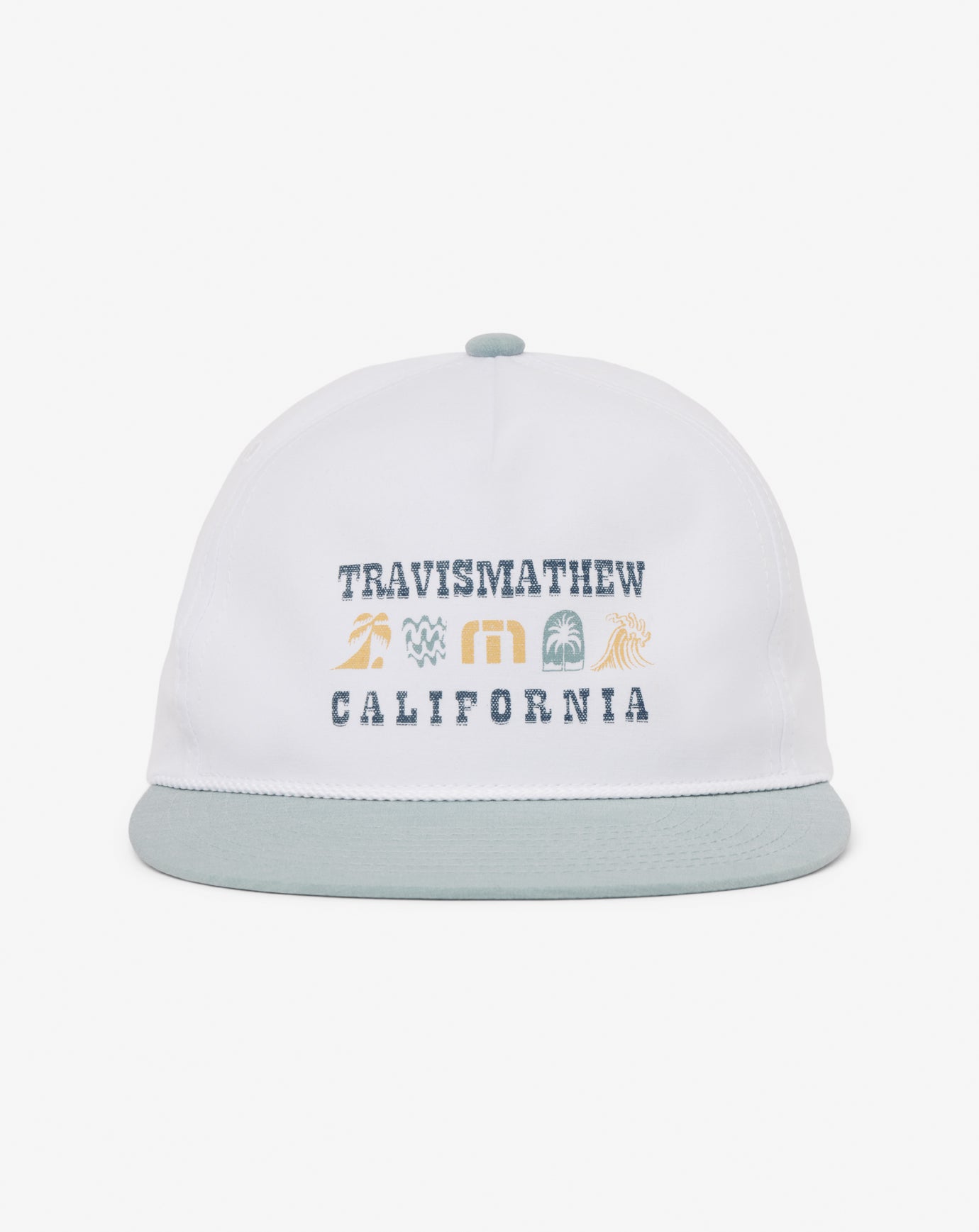White Travis Mathew Sequoia Spirit Snapback Hat