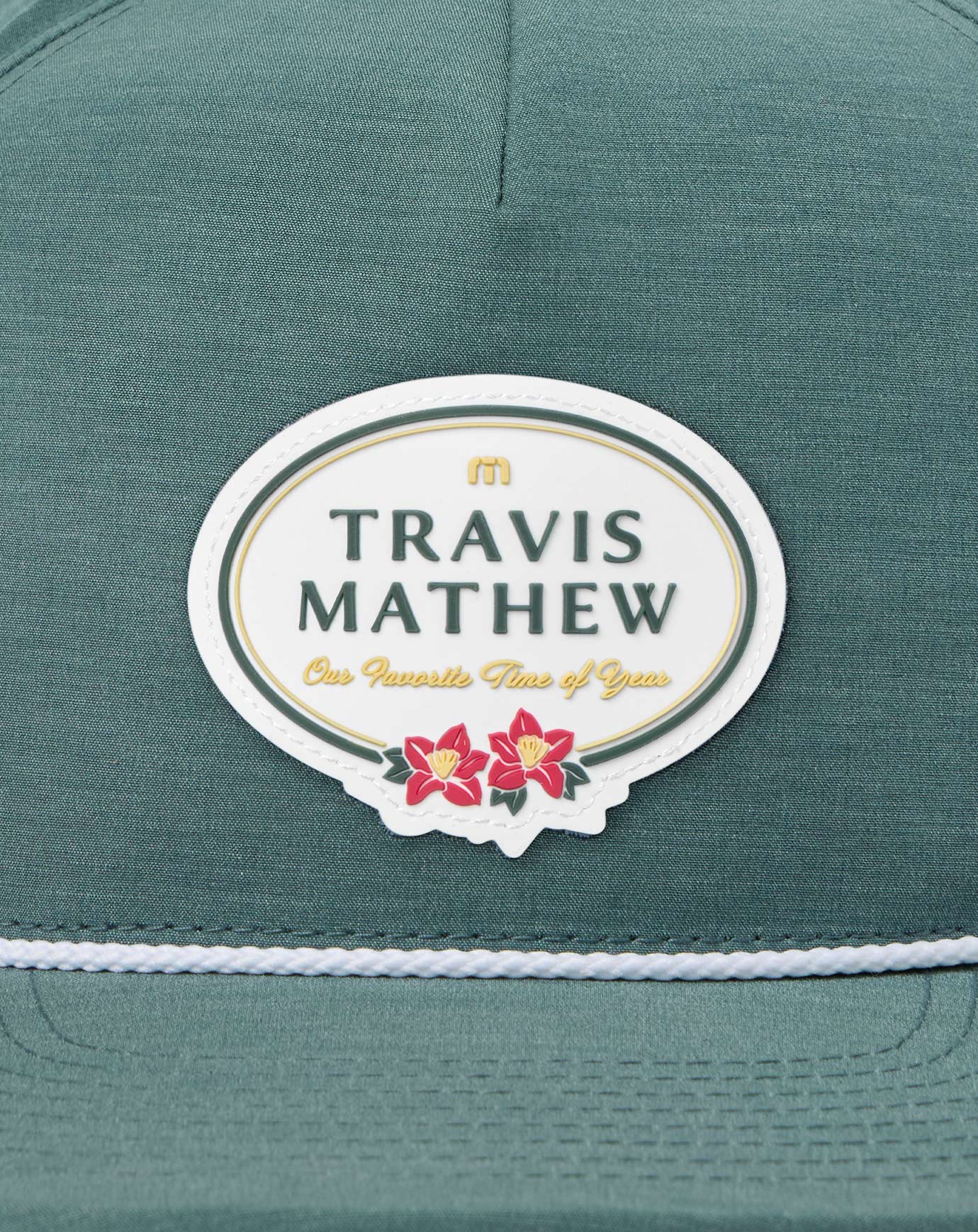 Silver Pine Travis Mathew Patron Badge Snapback Hat