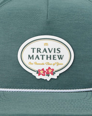 Silver Pine Travis Mathew Patron Badge Snapback Hat