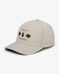 Moonbeam Travis Mathew Burnley Run The Gamut Snapback Hat