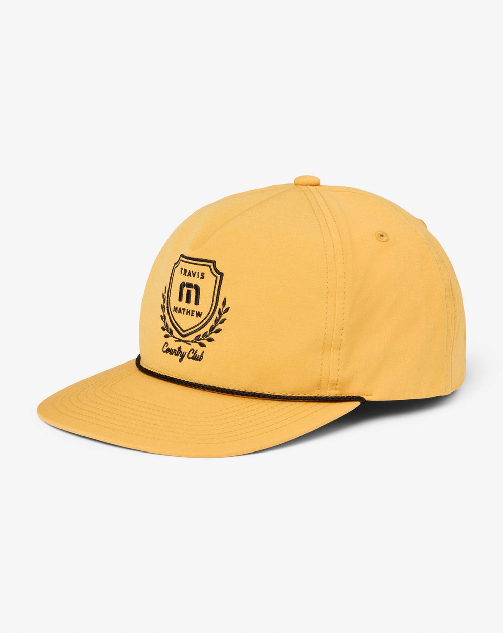 Spruce Yellow Travis Mathew Local Favorite Snapback Hat