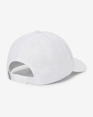 White Travis Mathew USC Leather Patch Snapback Hat