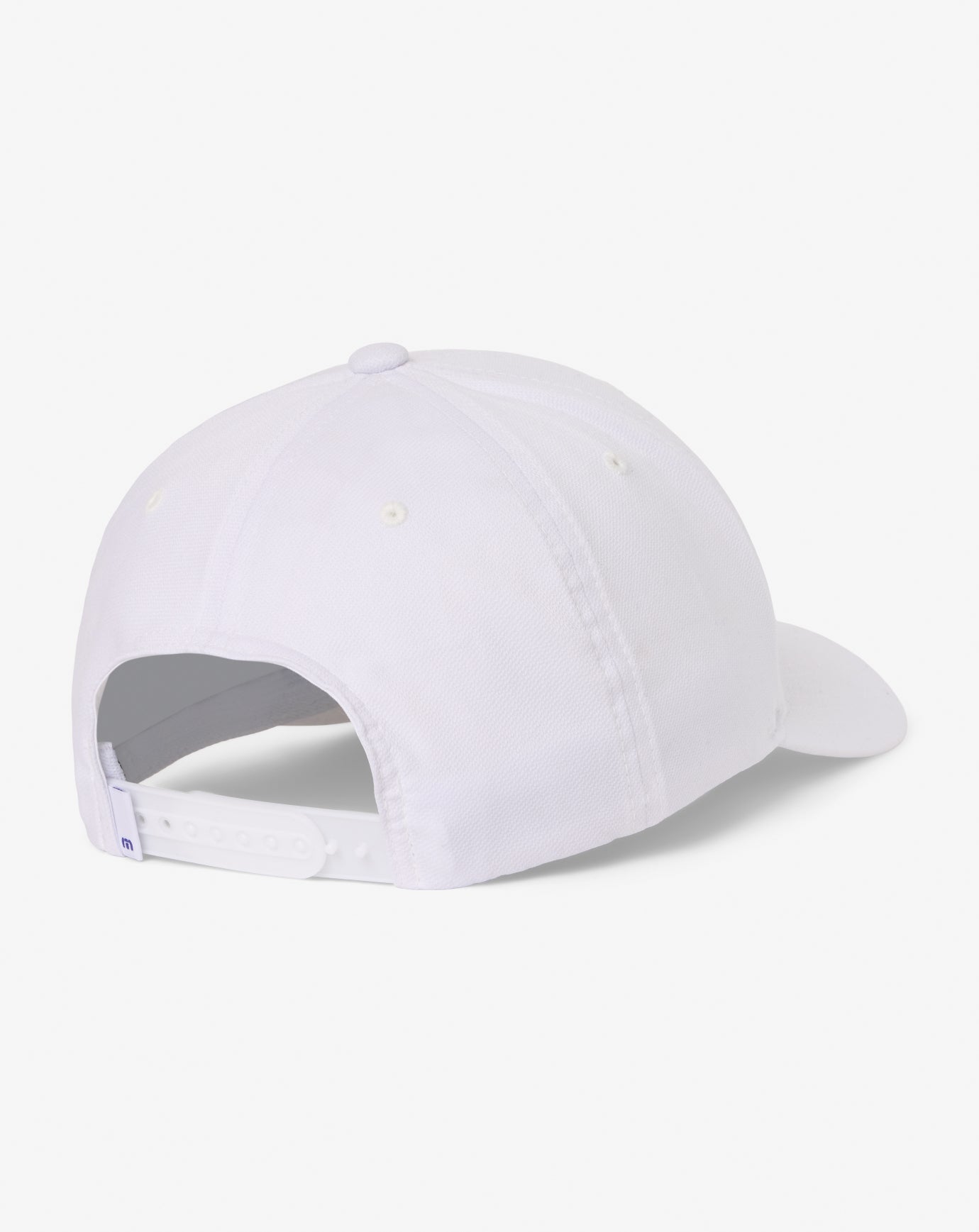 White Travis Mathew Air Currents Snapback Hat