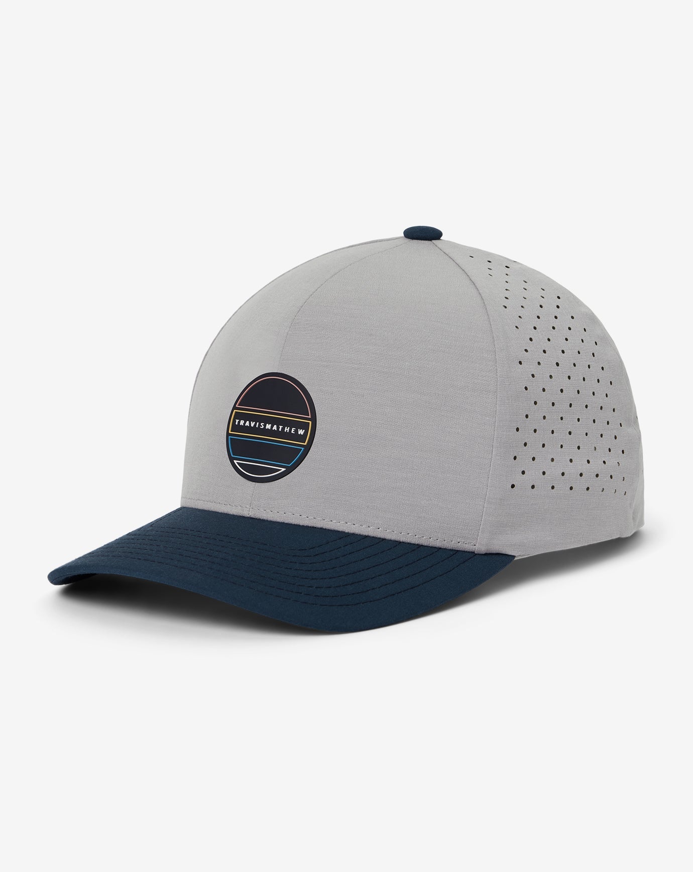 Heather Grey Travis Mathew Epic Quest Snapback Hat