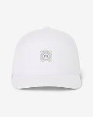 White Travis Mathew Travelogue Snapback Hat