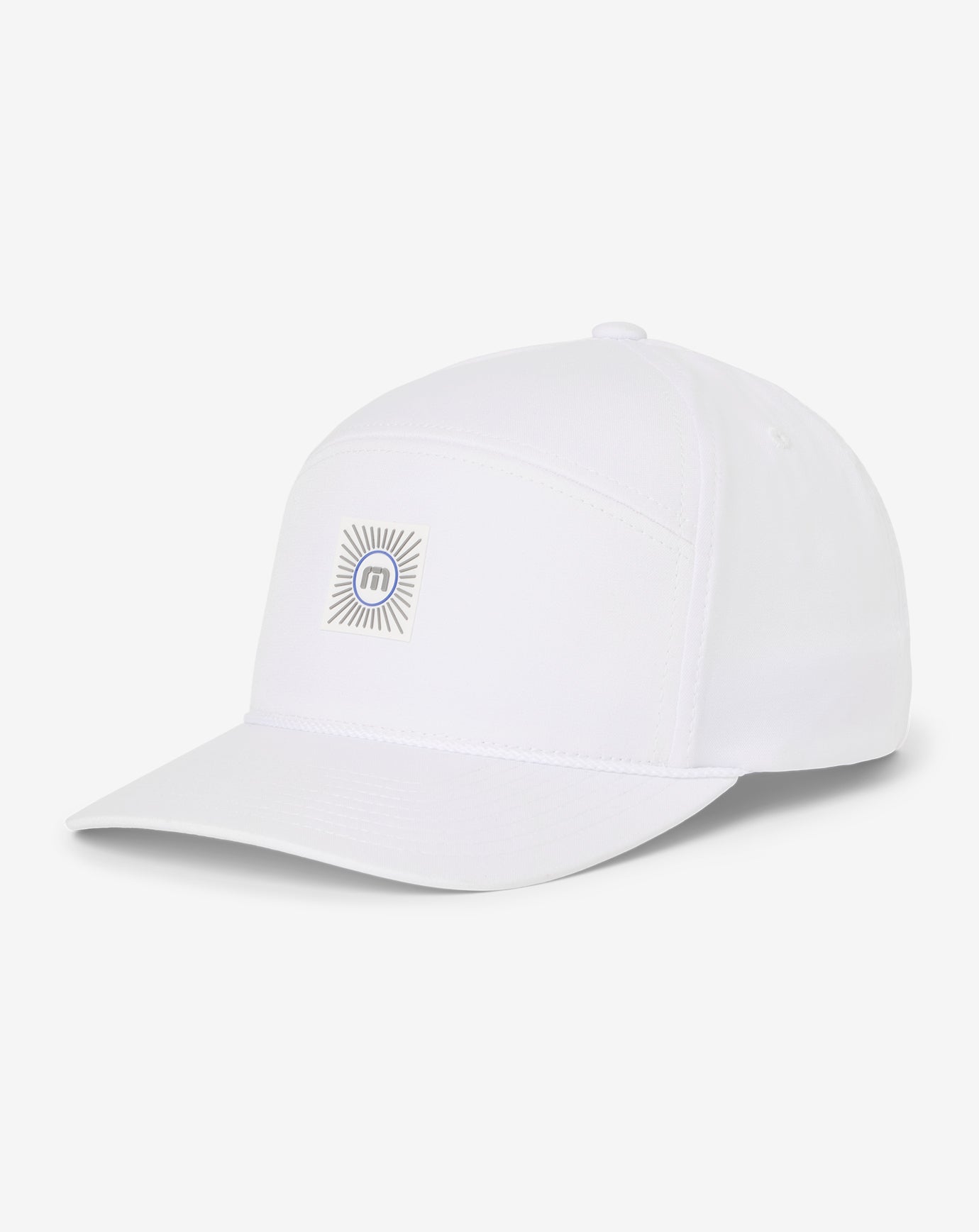 White Travis Mathew Travelogue Snapback Hat