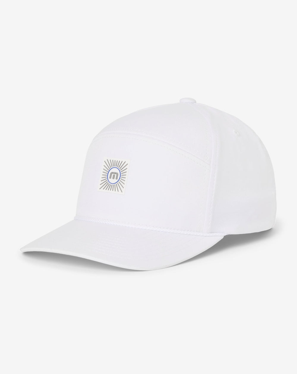 White Travis Mathew Travelogue Snapback Hat