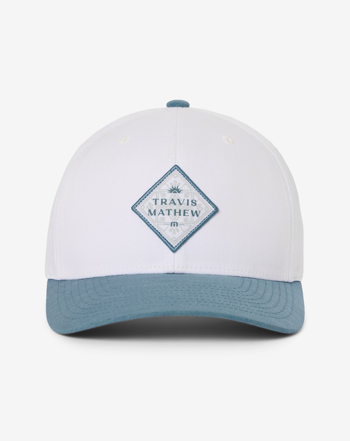White Travis Mathew Base Fare Snapback Hat