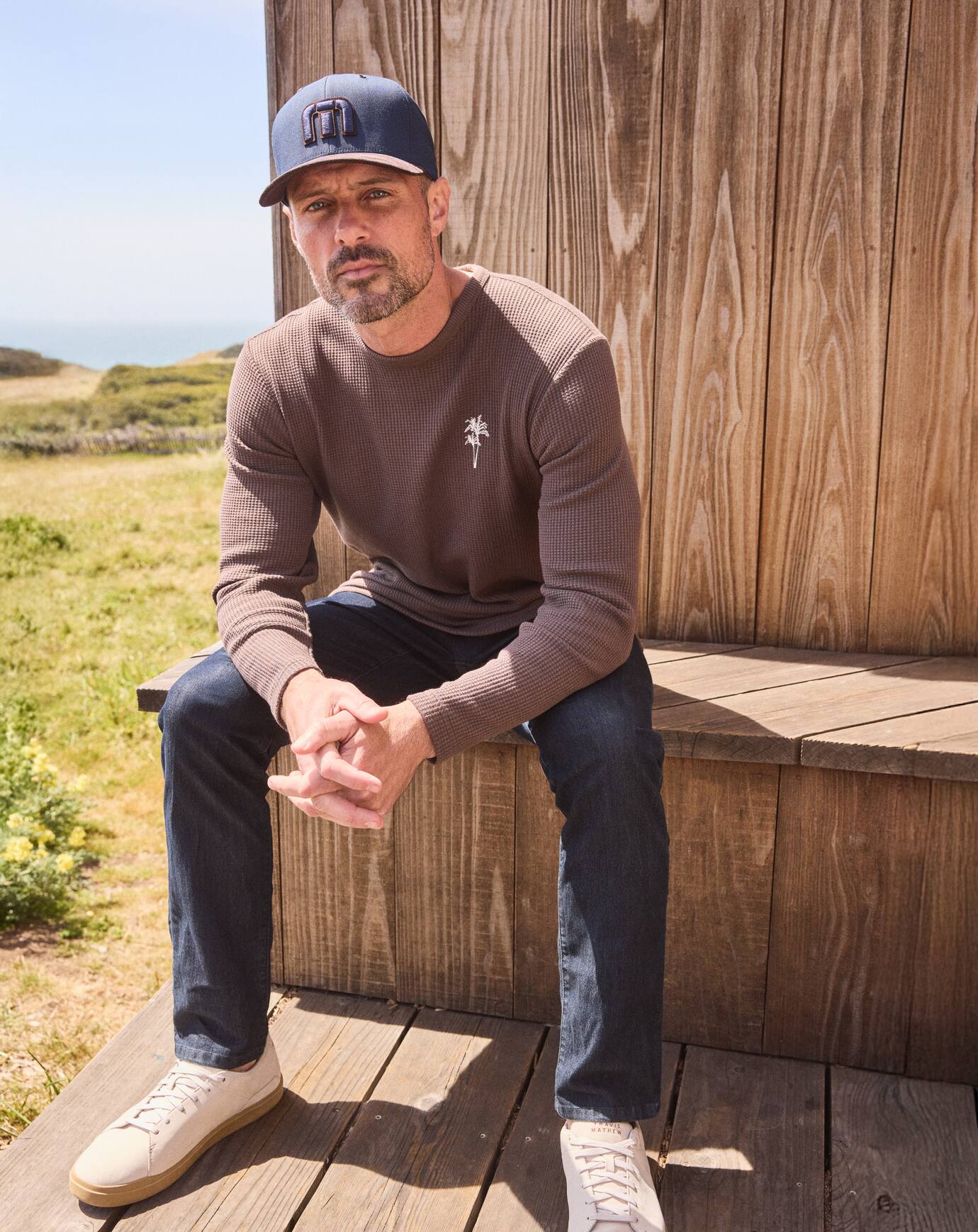 Total Eclipse Travis Mathew Estate Grounds Snapback Hat
