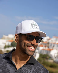 White Travis Mathew Summer Sail Snapback Hat