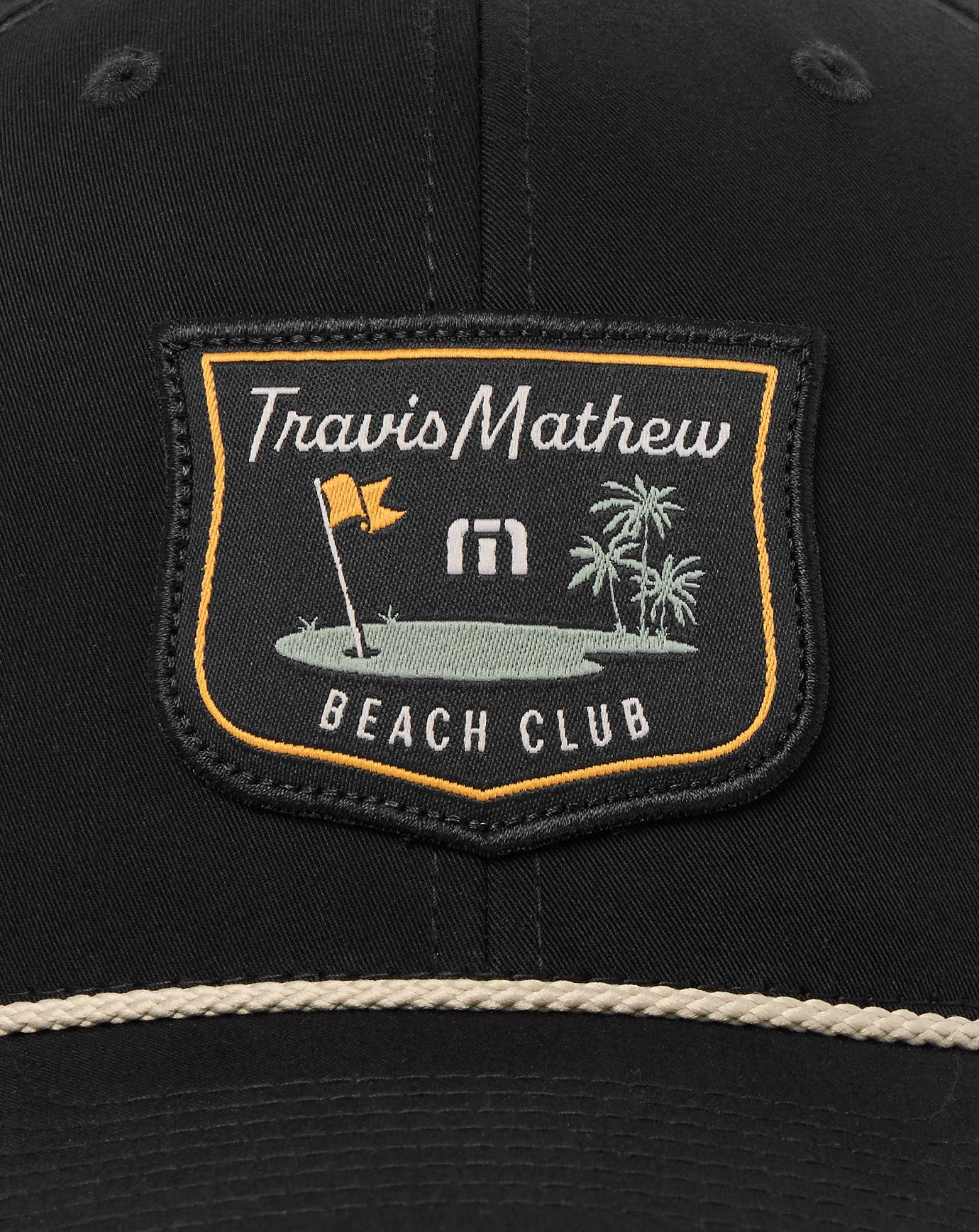 Black Travis Mathew Beach Club Snapback Hat