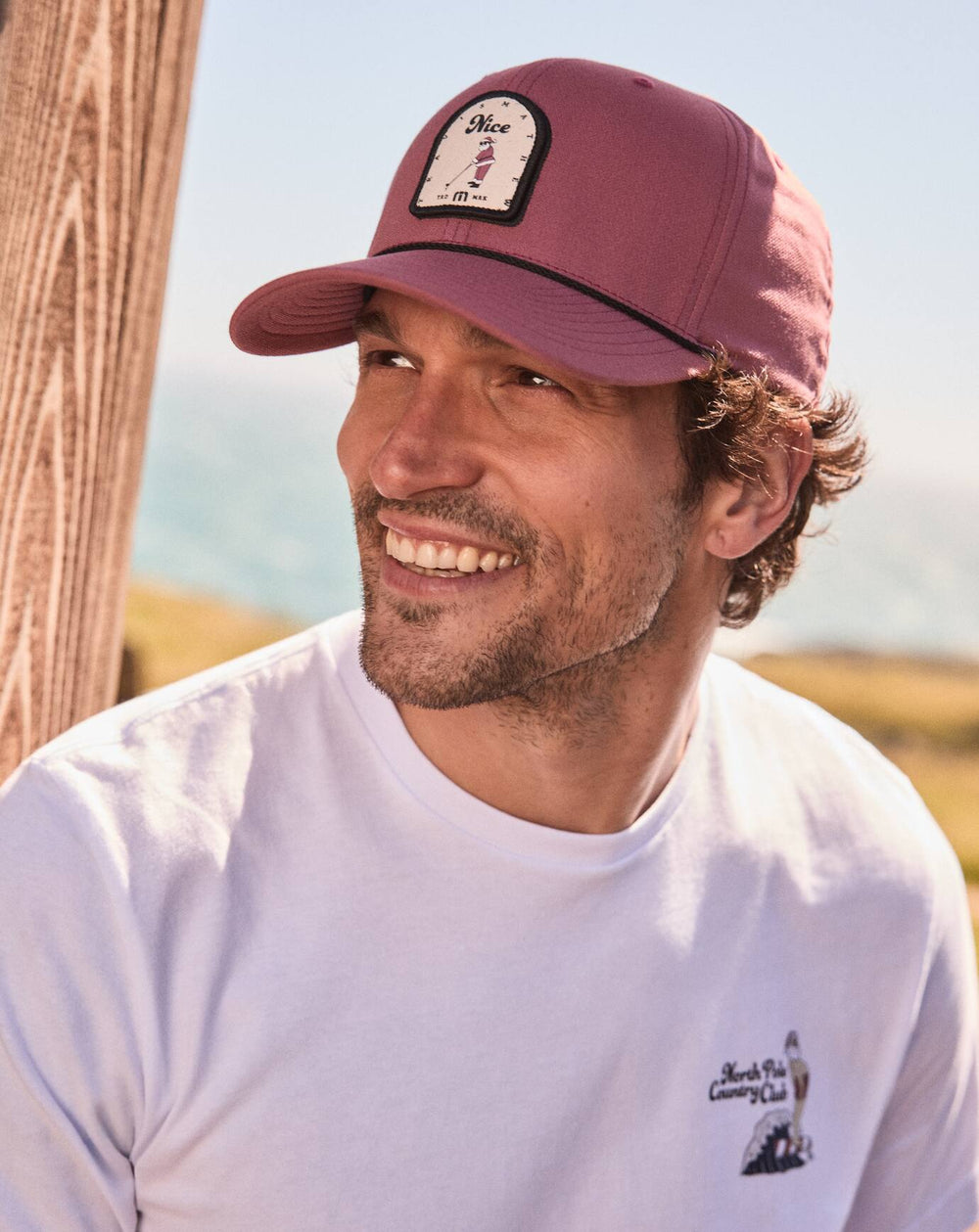 Roan Rouge Travis Mathew Claus A Scene Snapback Hat
