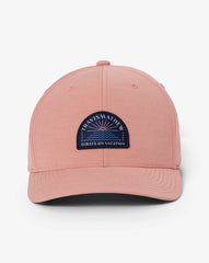 Terra Cotta Travis Mathew Sea Explorer Snapback Hat