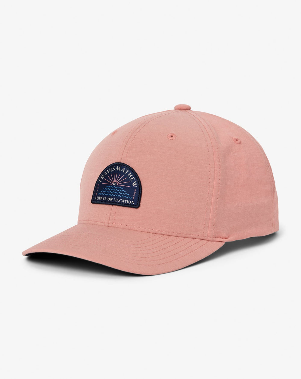 Terra Cotta Travis Mathew Sea Explorer Snapback Hat