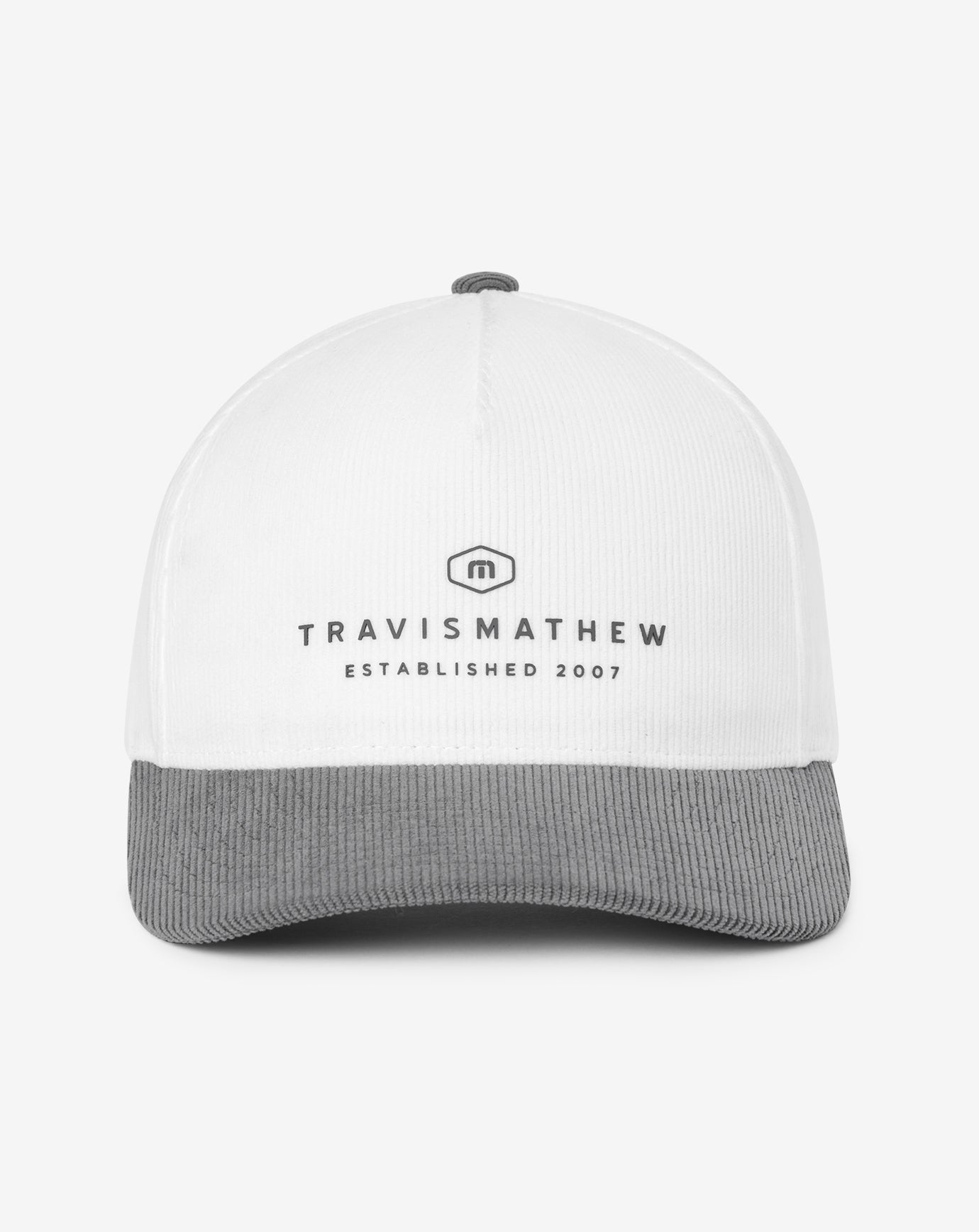 White Travis Mathew Bike Tour Snapback Hat