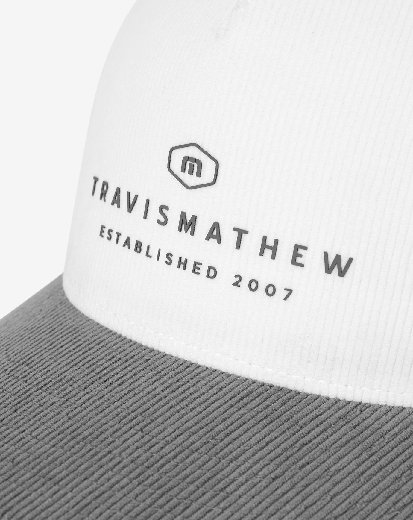 White Travis Mathew Bike Tour Snapback Hat