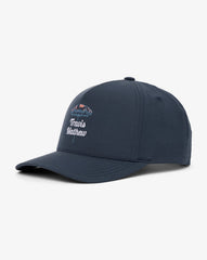 Mood Indigo/Vintage Indigo Travis Mathew Vacation Home Snapback Hat