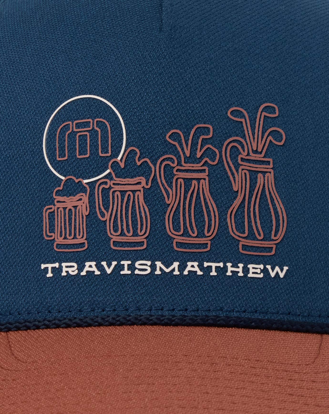 Titan Travis Mathew Beerly Beloved Snapback Hat