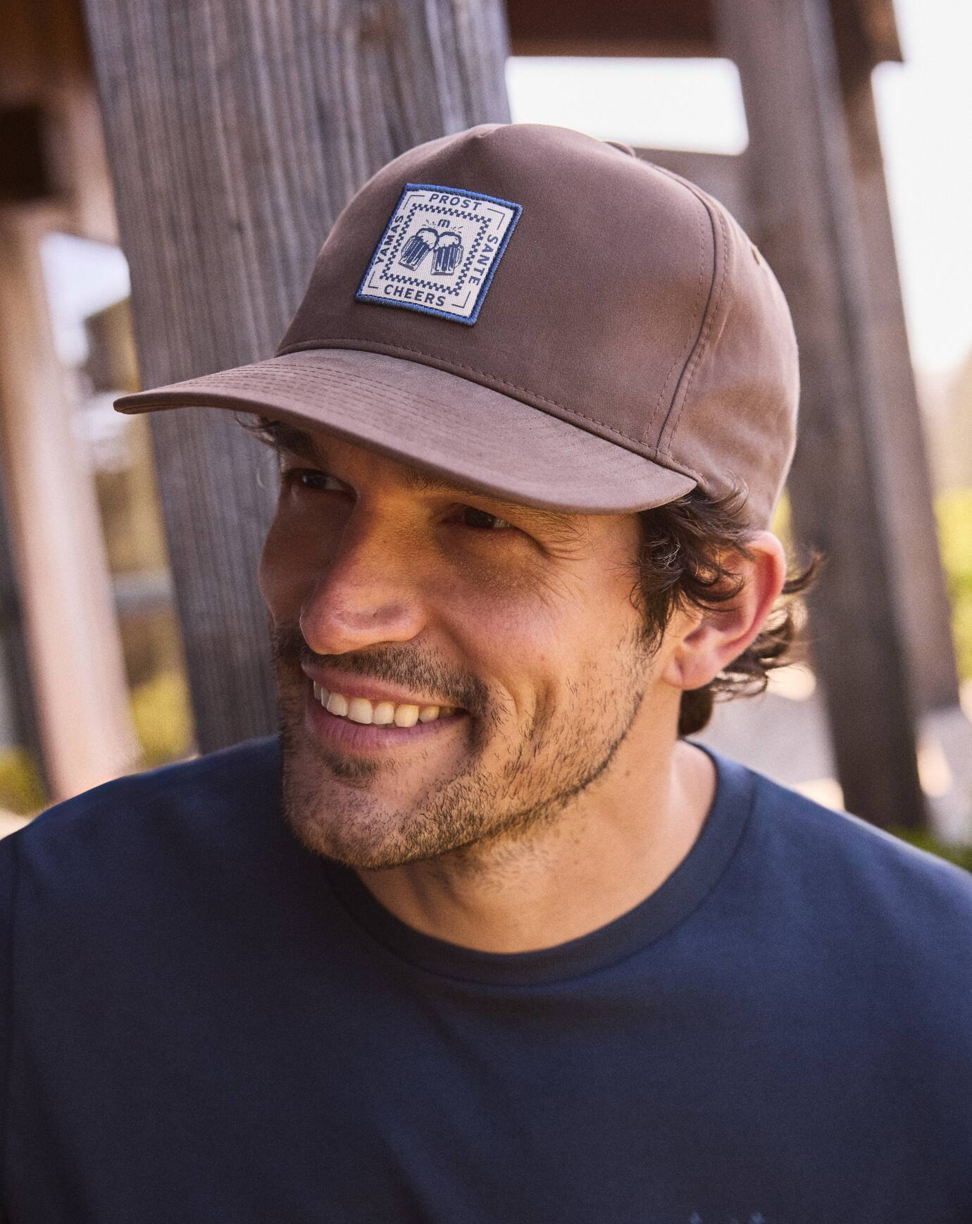 Chocolate Brown Travis Mathew Cheers Snapback Hat
