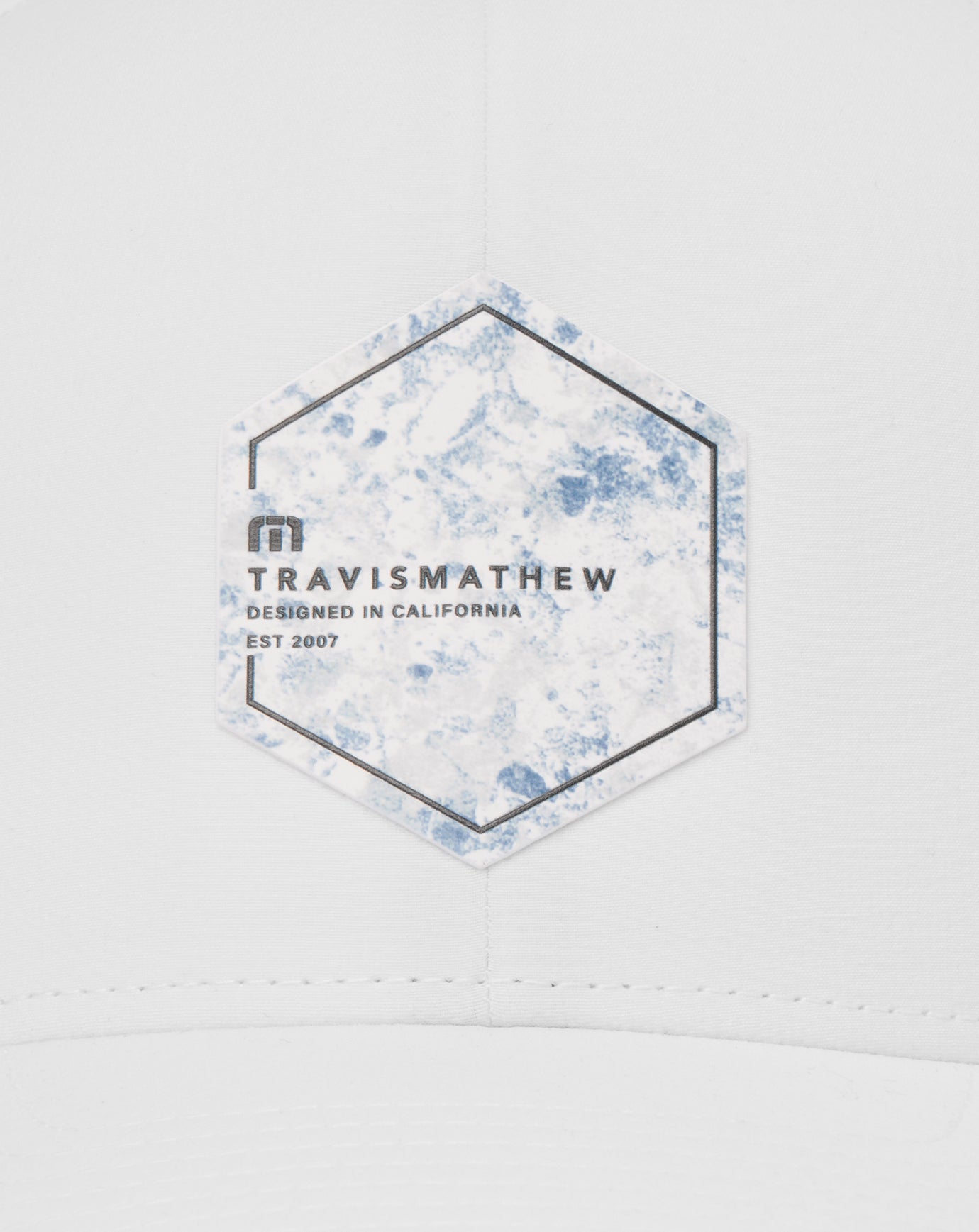 White Travis Mathew Ocean Vessel Snapback Hat