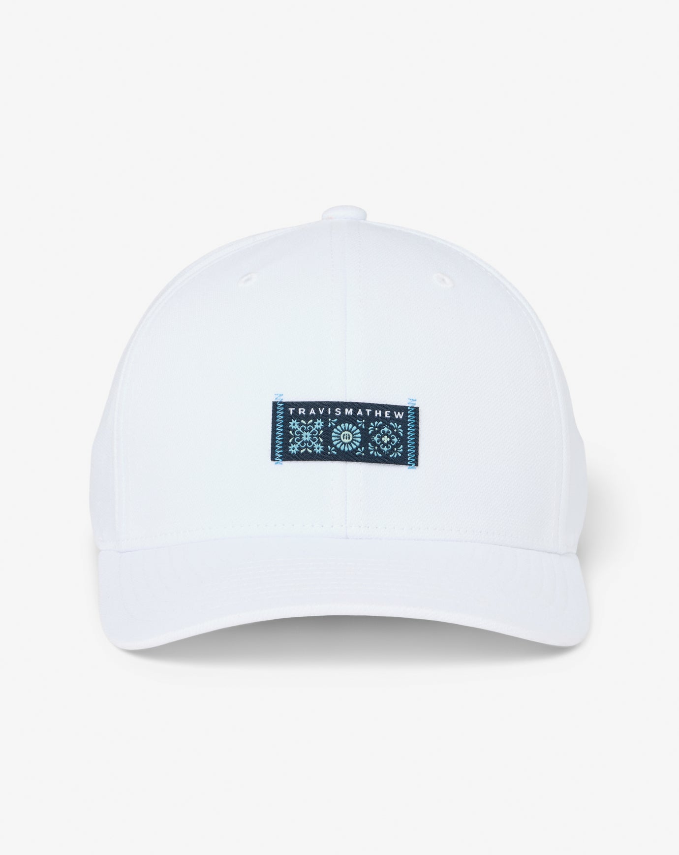 White Travis Mathew Museum Day Snapback Hat