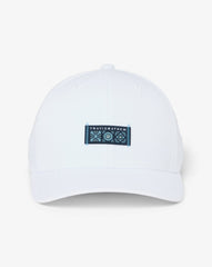 White Travis Mathew Museum Day Snapback Hat