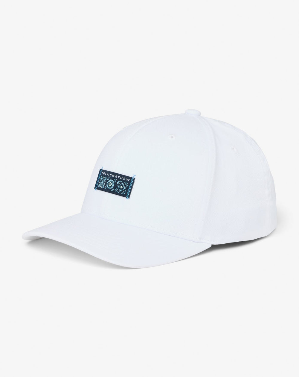 White Travis Mathew Museum Day Snapback Hat