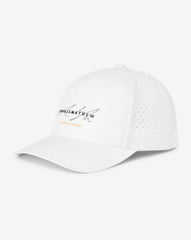 White Travis Mathew On Target Snapback Hat