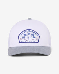 White Travis Mathew Dark Ages Snapback Hat