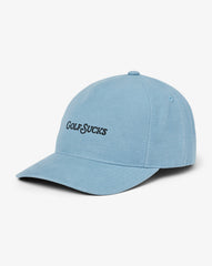 Copen Blue Travis Mathew Golf Sucks Snapback Hat