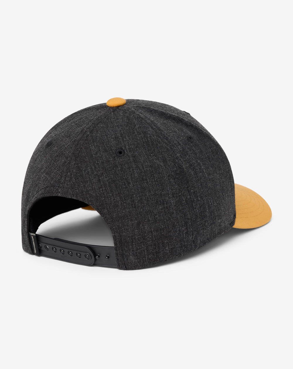 Heather Black Travis Mathew Bumpy Flight Snapback Hat