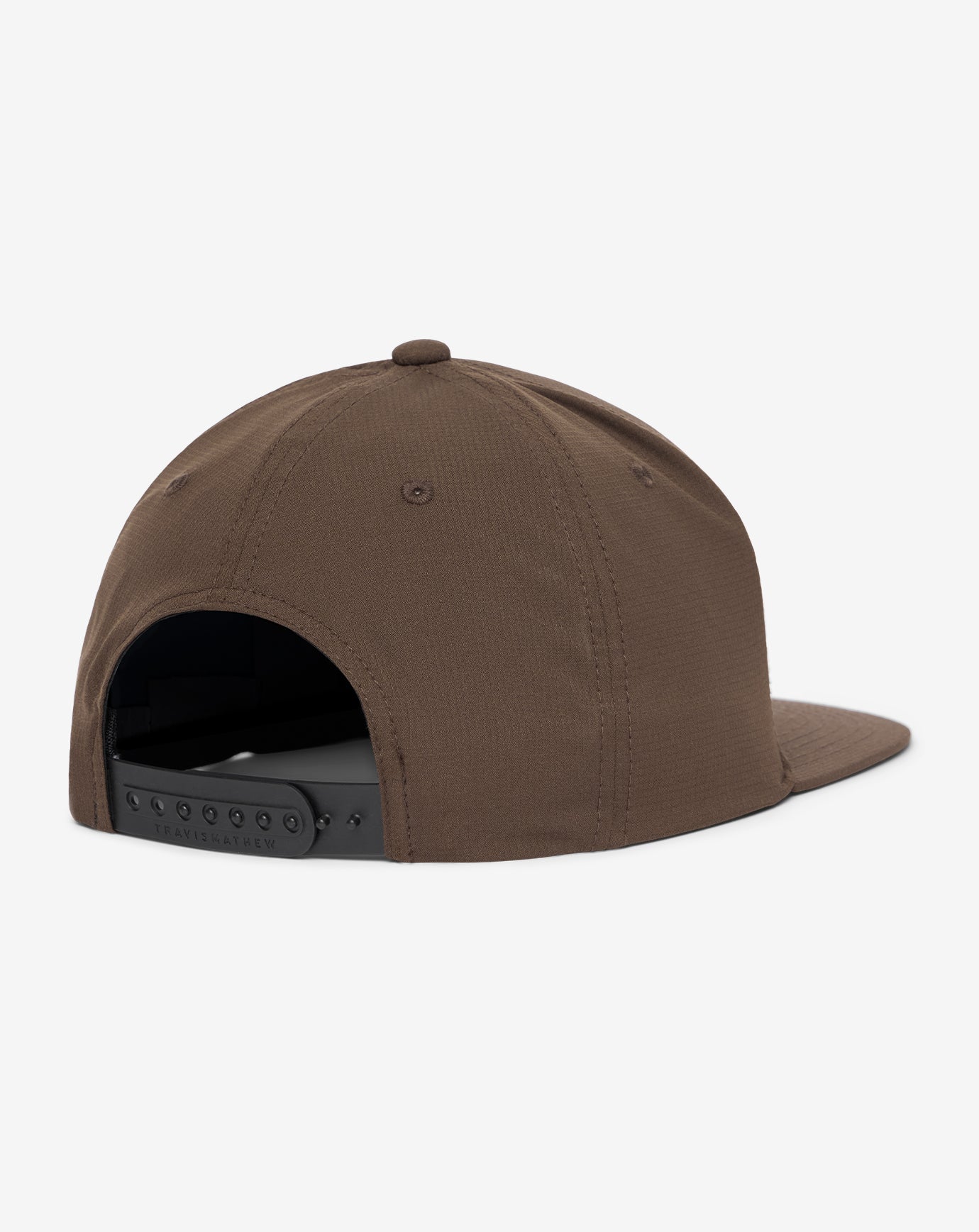 Chocolate Brown Travis Mathew Forward Swing Snapback Hat