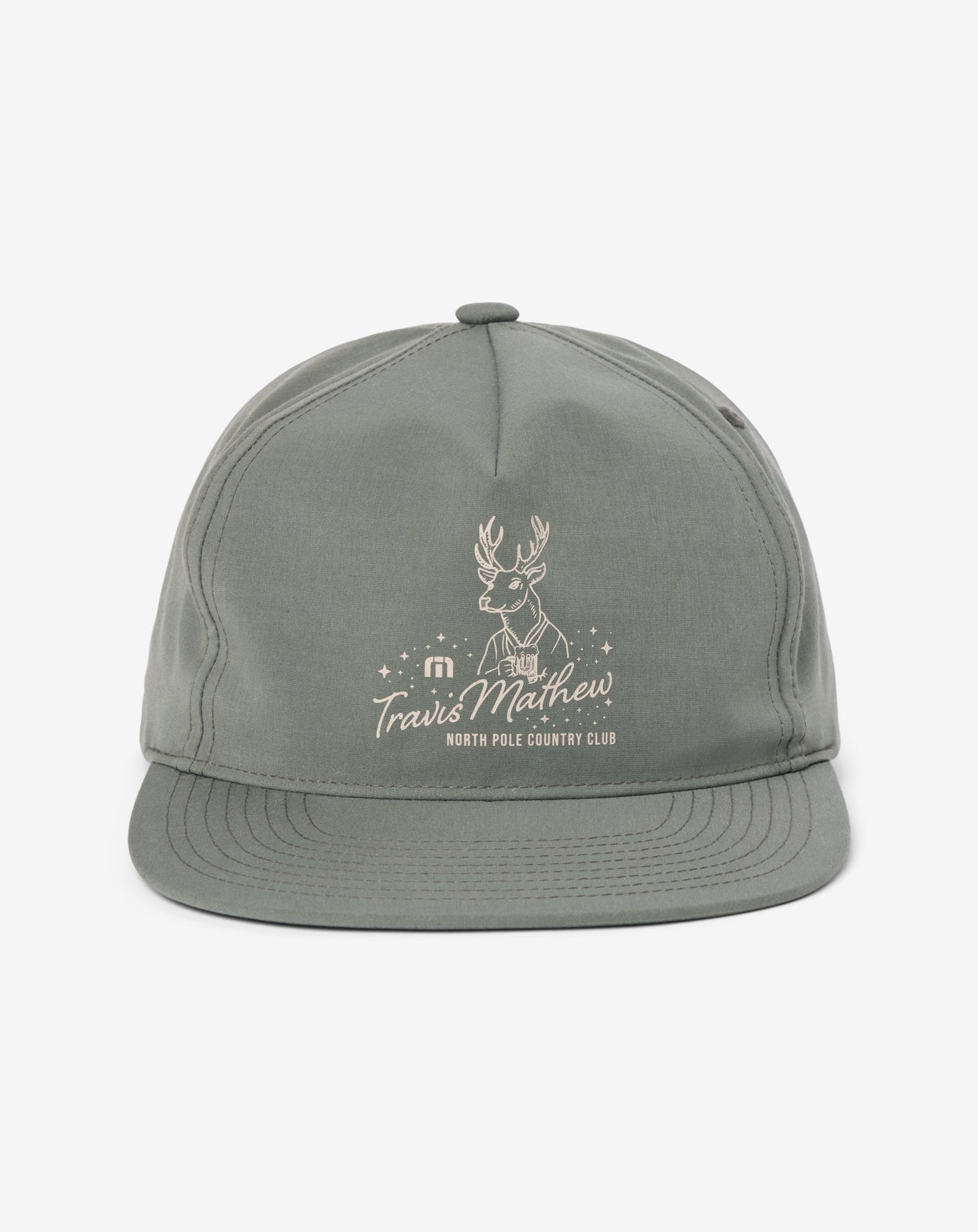 Dark Olive Travis Mathew Frost This Snapback Hat