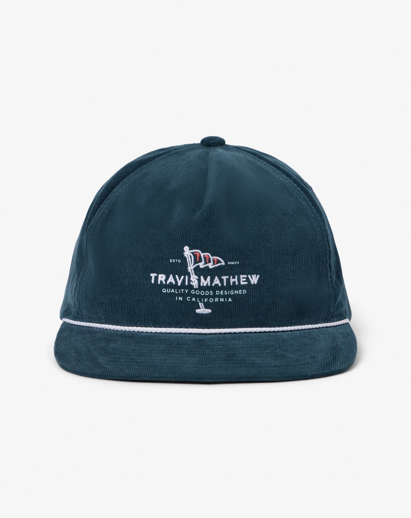 Mood Indigo/Vintage Indigo Travis Mathew One For The Money Snapback Hat